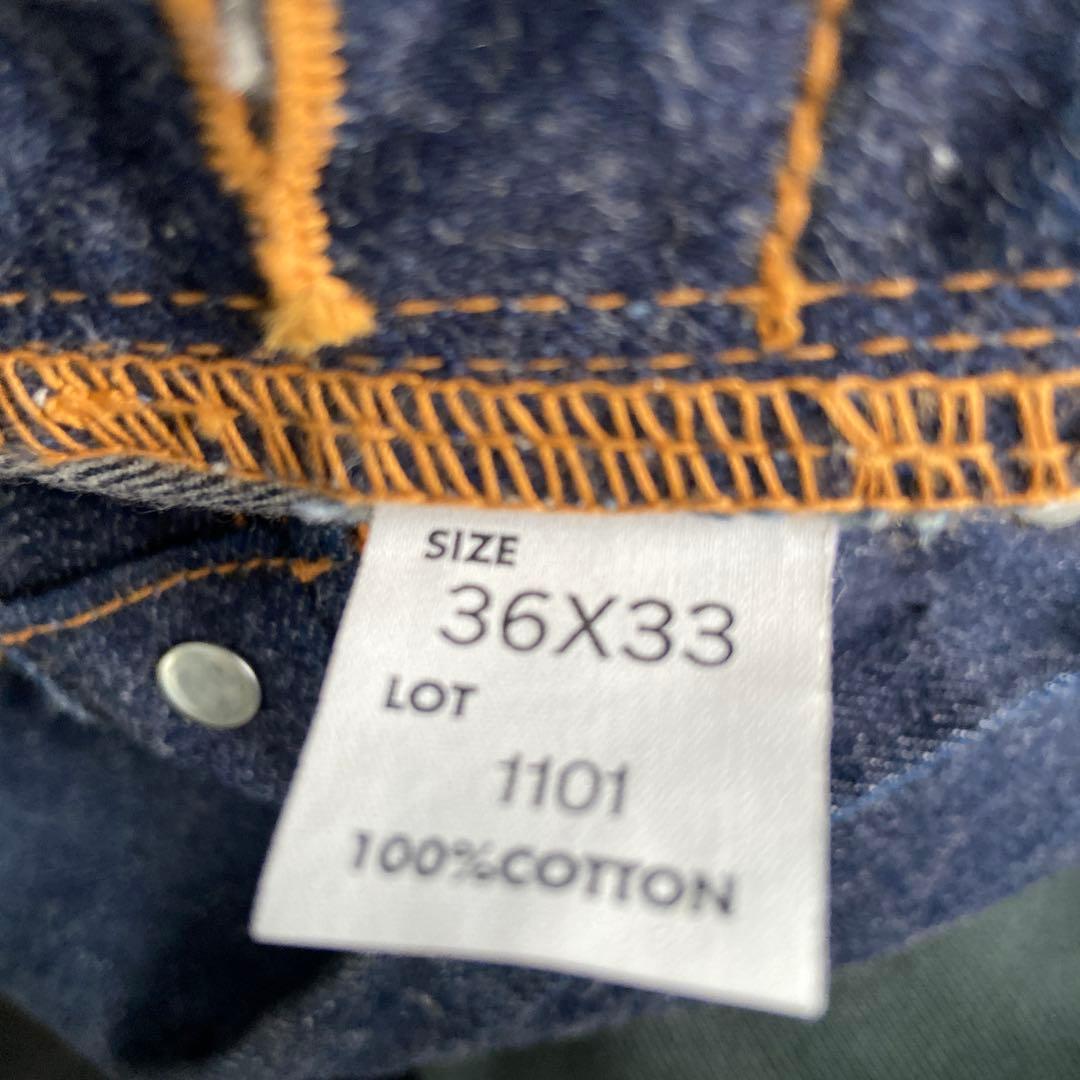 Leeカウボーイビンテージ1937復刻バックシンチ1101 日本製W36 L33