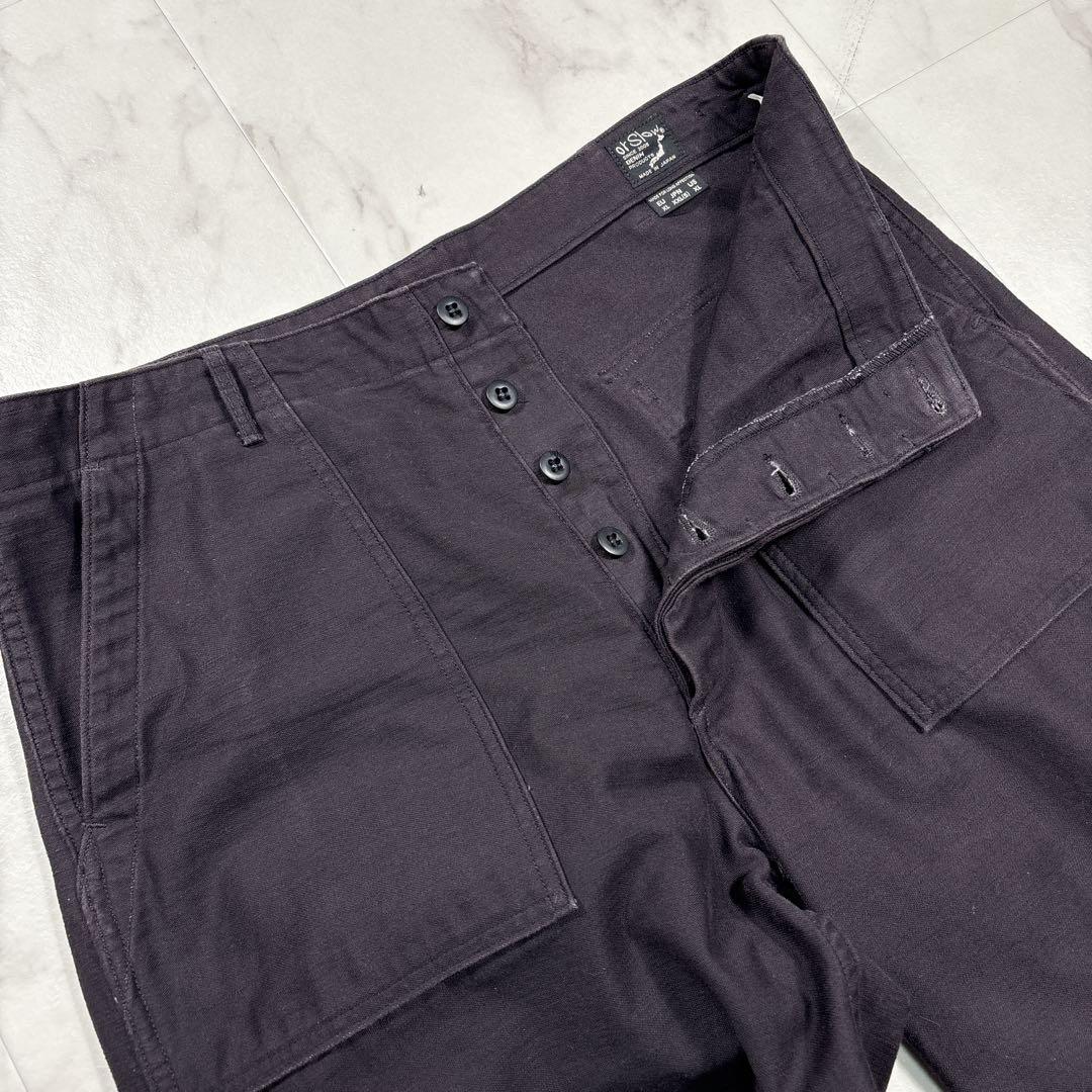 オアスロウ orSlow ファティーグパンツ　ベイカーパンツ　XXL(5)
