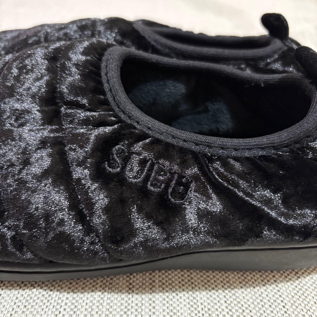 【新品】SUBU VAMP VELVET サンダル 黒 サイズ0