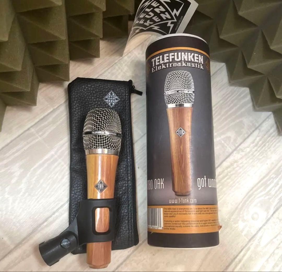 限定値下げ★Telefunken M80 Custom Shop Wood