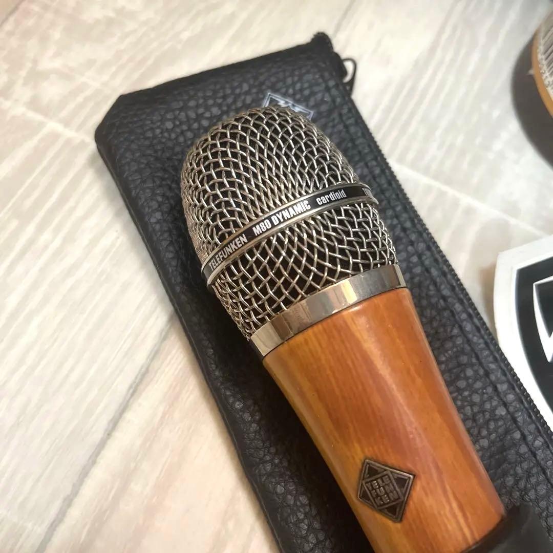 限定値下げ★Telefunken M80 Custom Shop Wood