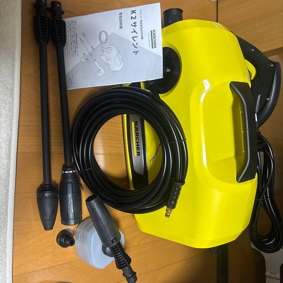 ロッタ　新品未使用 ケルヒャー Karcher K2 サイレント 付属品付