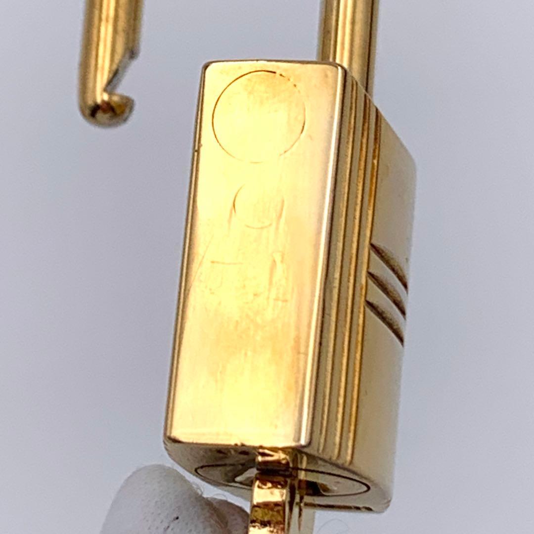 HERMES エルメス カデナ 120番 ゴールド 24Kメッキ 鍵付き 南京錠