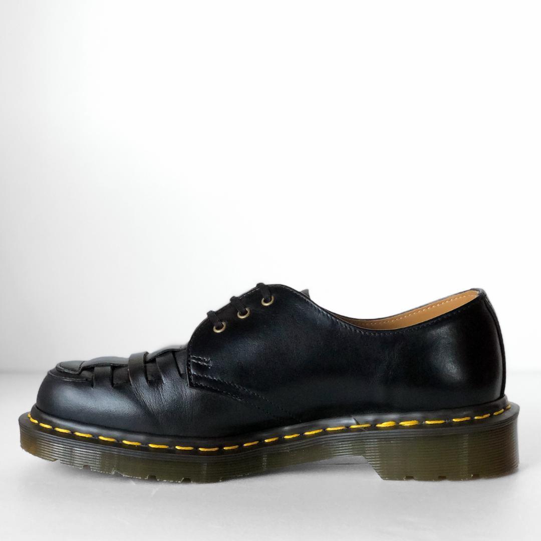 Dr.Martens UK6 25cm 1461 WOVEN ENGLAND 黒