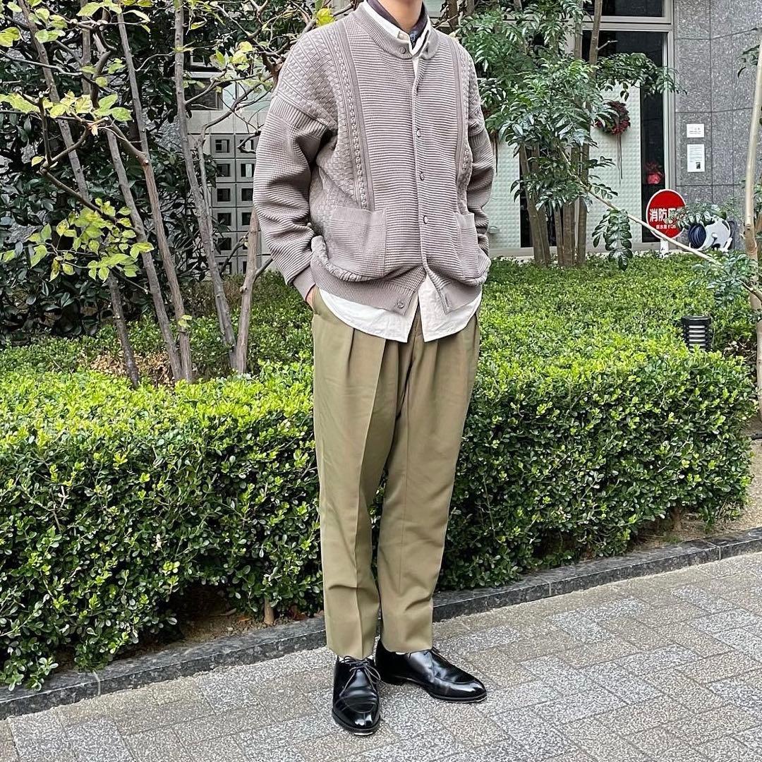 美品【NEAT】ニート スラックス \"MAX CANVAS Taperd\" 44