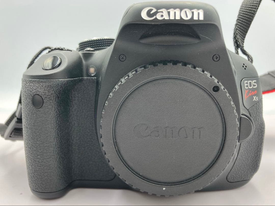 【返品保証/S回数2335】Canon EOS kiss x5 ダブルレンズ
