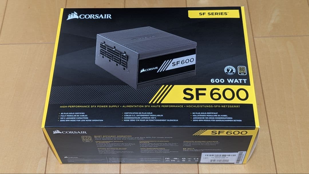 電源ユニット Corsair SF600 SFX 600W