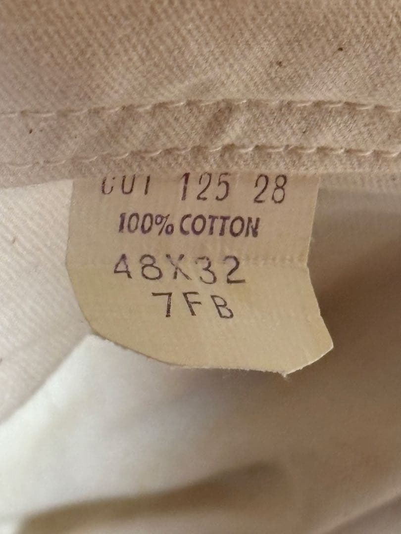 Carhartt オーバーオール プリントタグ　山ポケット デッドストック