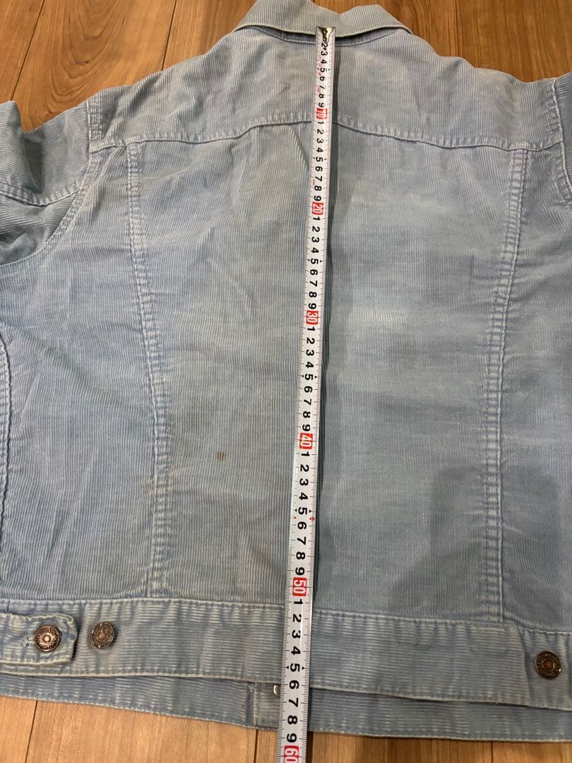 Levi's ライトブルー　コーデュロイ　70505