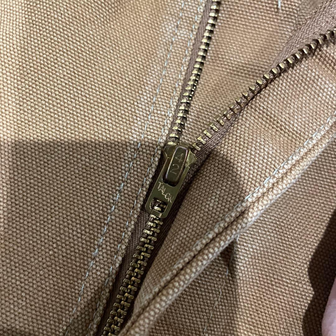 70s USA製 Carhartt ダブルニーペインターパンツ TALONw34