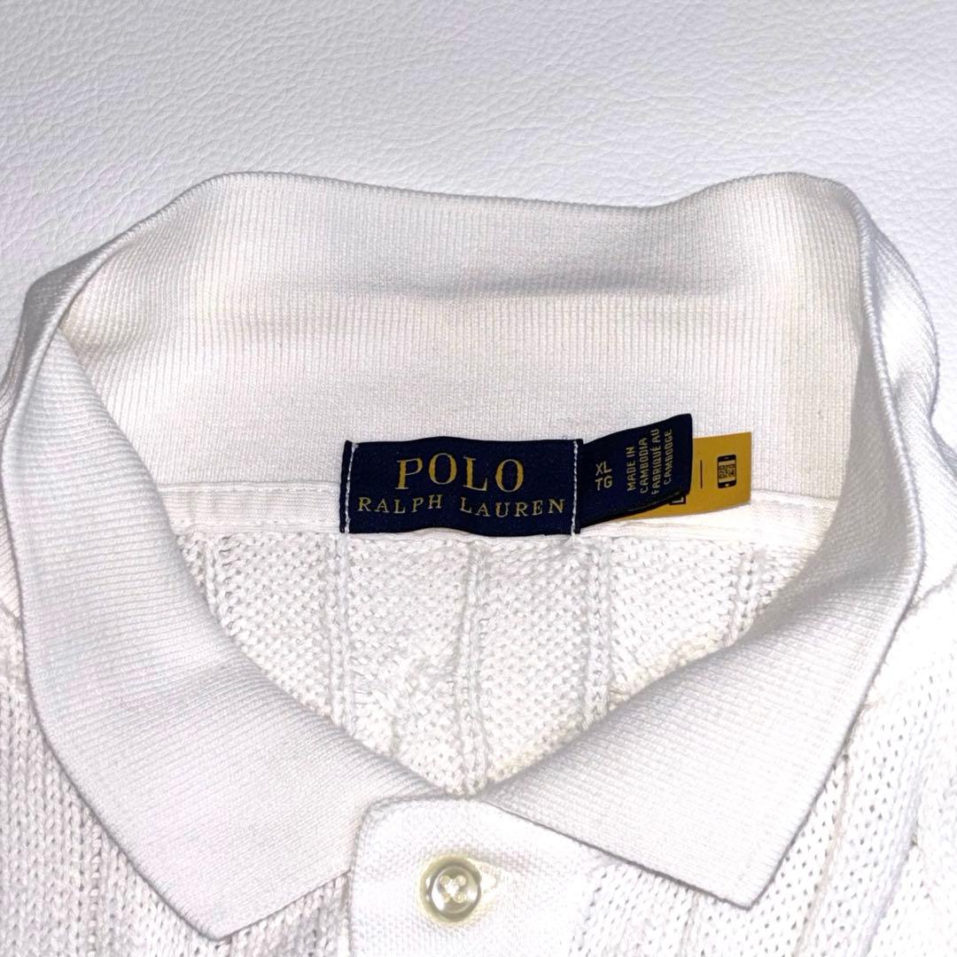 Polo Ralph Lauren ラルフローレン ケーブル編 現行 ポロシャツ