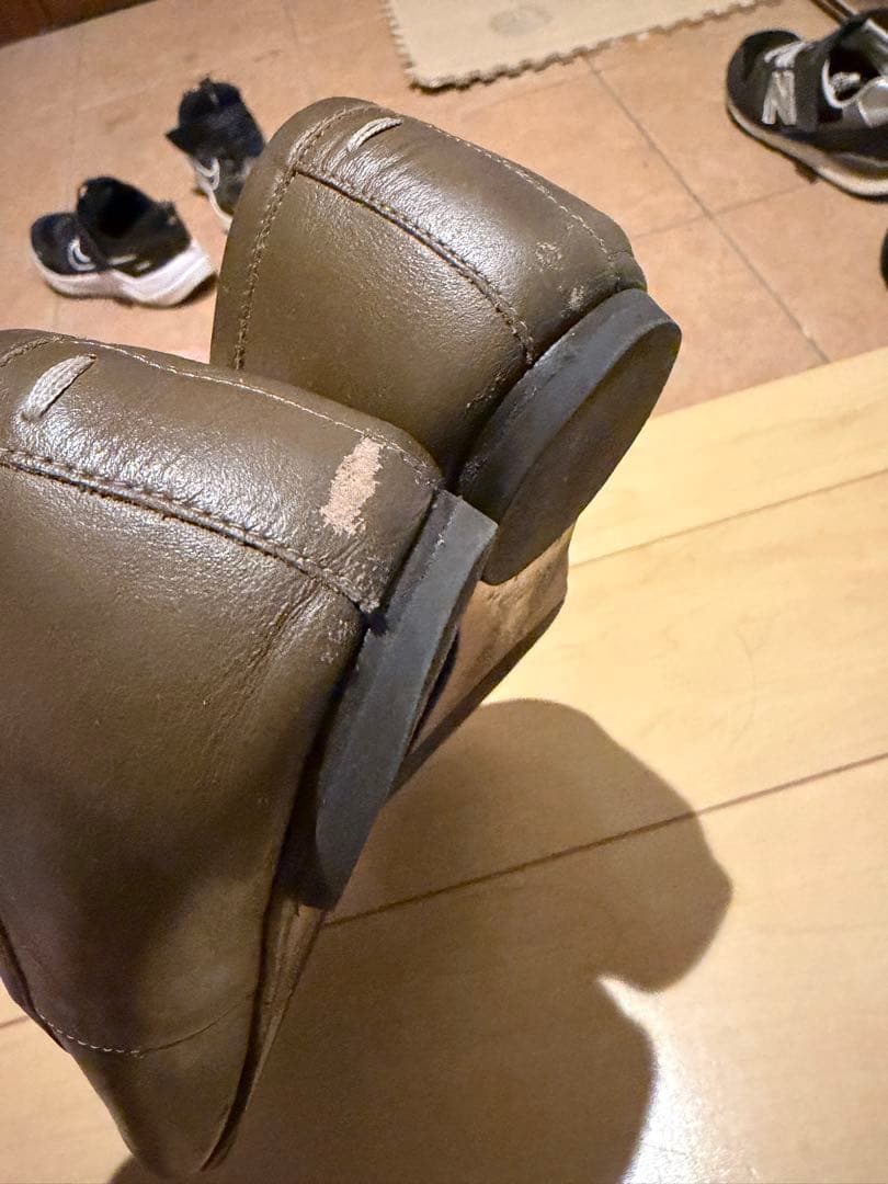 メゾン マルジェラ 足袋バレエシューズ 37 カーキ 完売品 美品