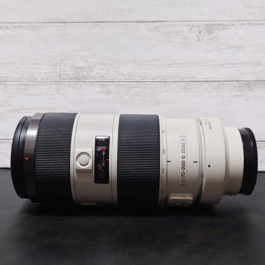 SONY ズームレンズ 70-200mm F2.8 G SSM II