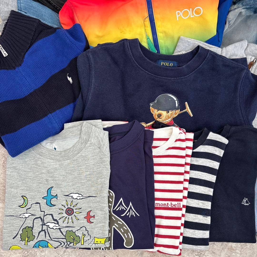 POLO モンベル ラルフ プチバトー キッズ22点セット 120