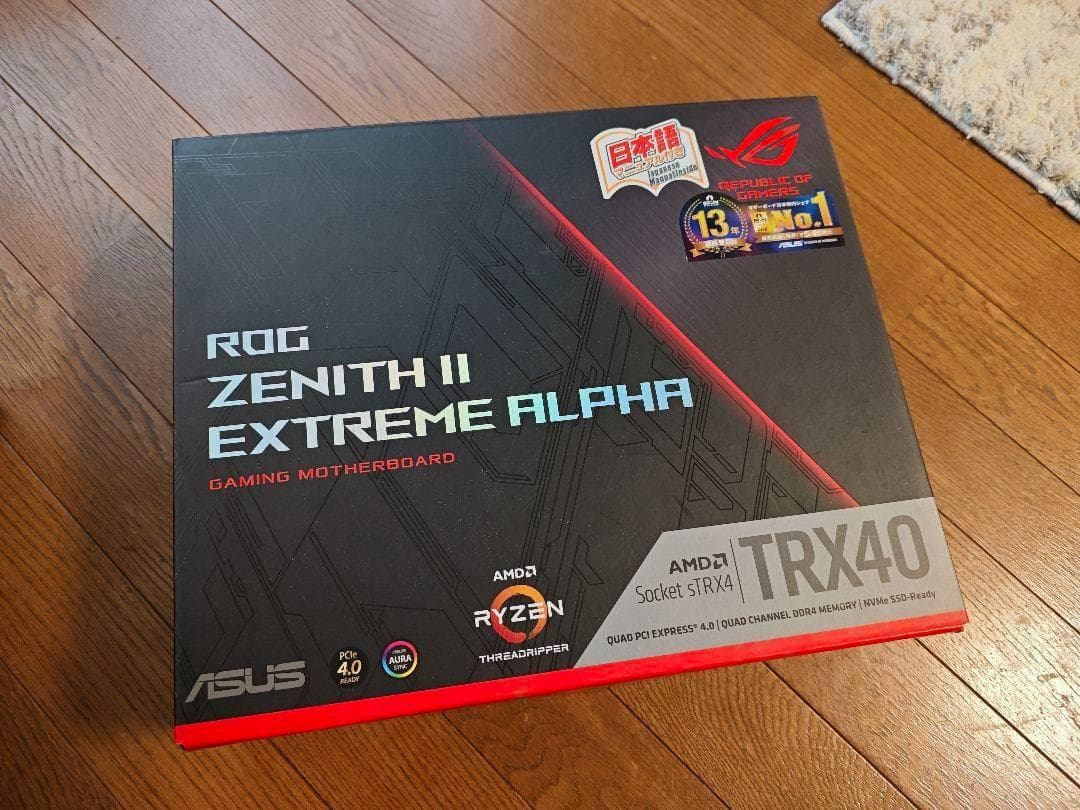 マザーボード ROG ZENITH II EXTREME ALPHA ThreadRipper