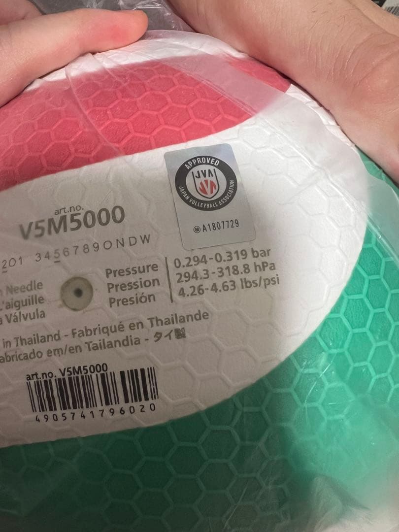 フリスタテック バレーボール5号球 V5M5000