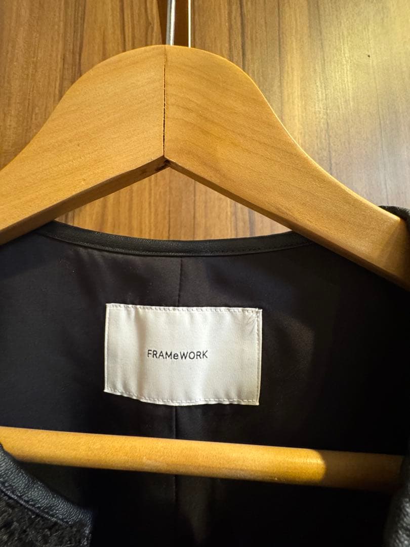 FRAMeWORK ブラック　ベスト