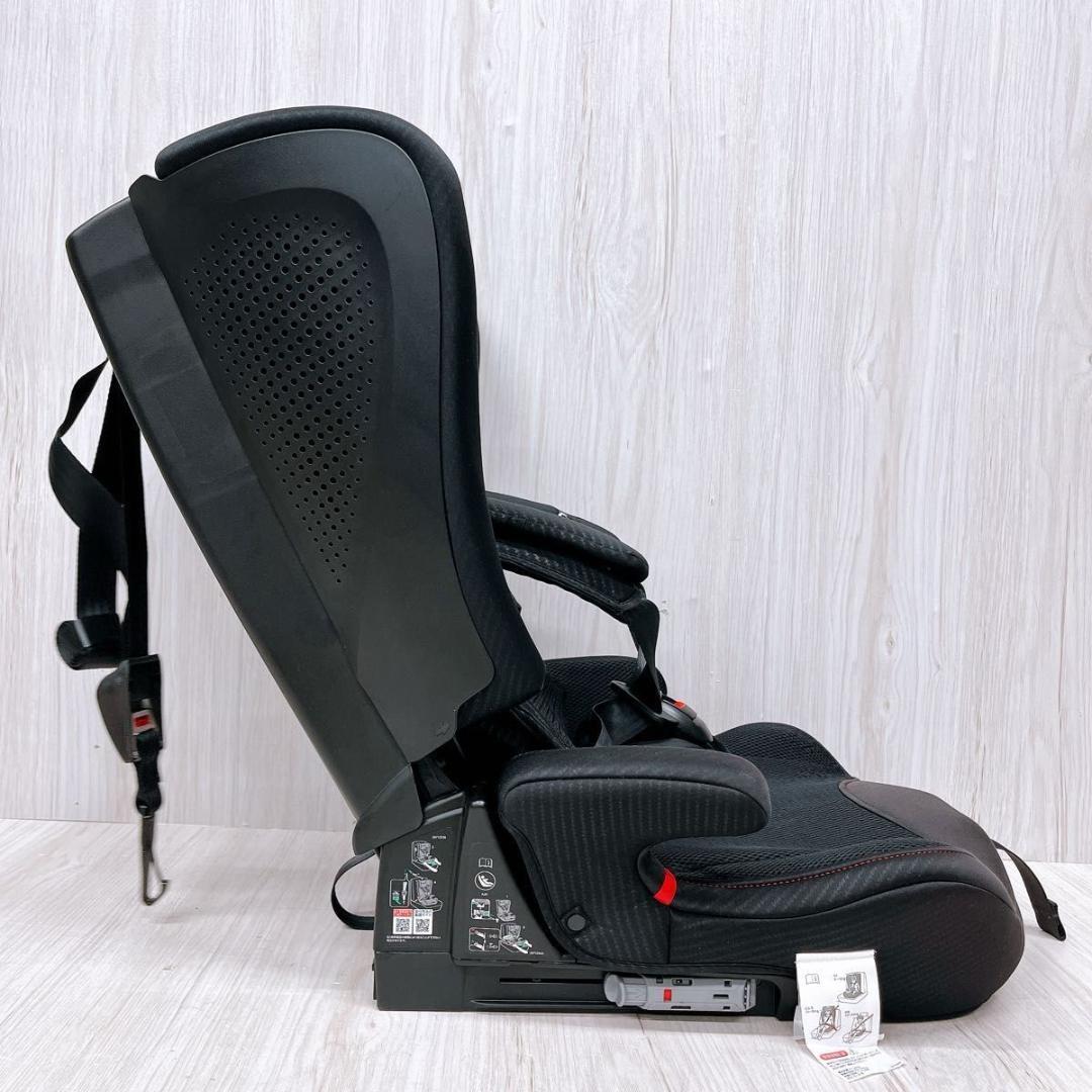 エールベベ パパット グランス CF524 カーボンブラック ジュニアドシート