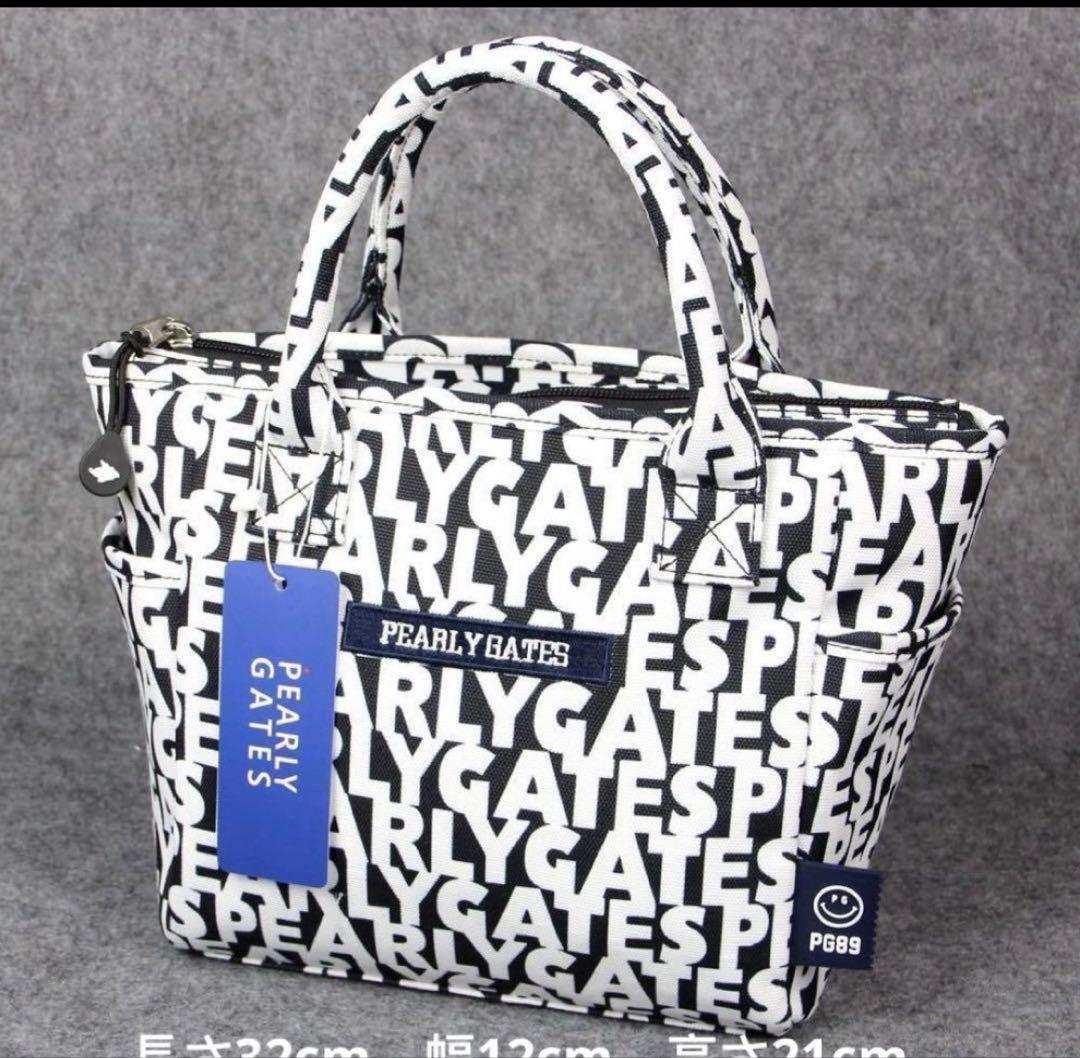 PEARLY GATES PG89 カートバッグ ホワイト　未使用品　タグ付