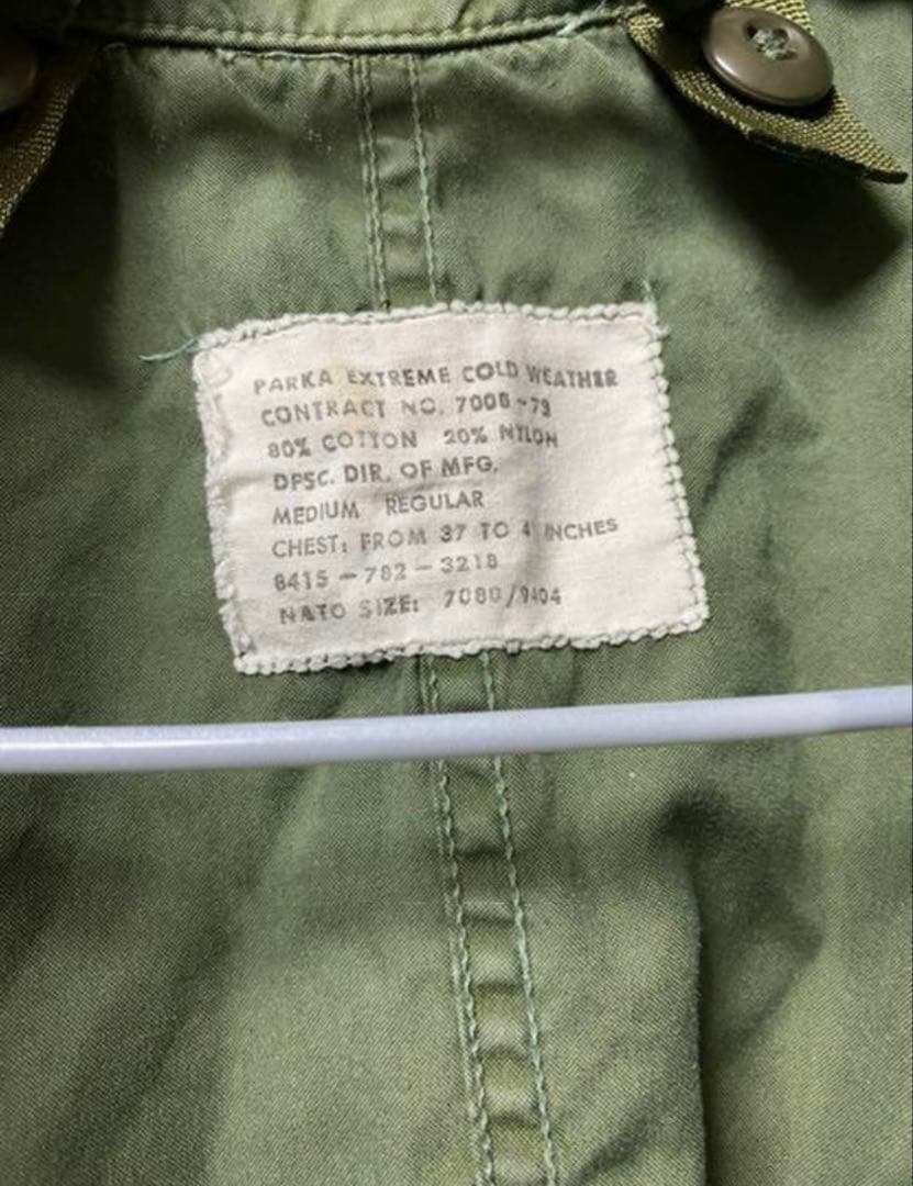 m65 フィッシュテイルパーカー