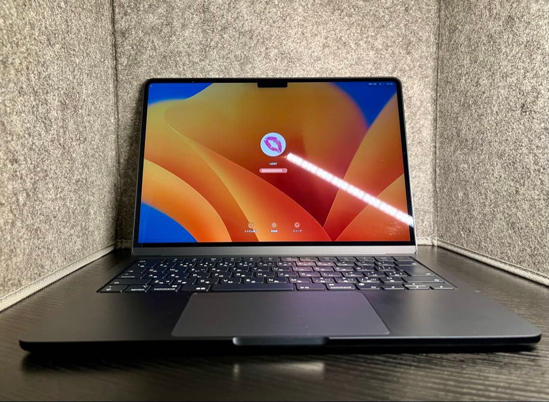 【バッテリー100%】M2 MacBook Air 256GB/8GB