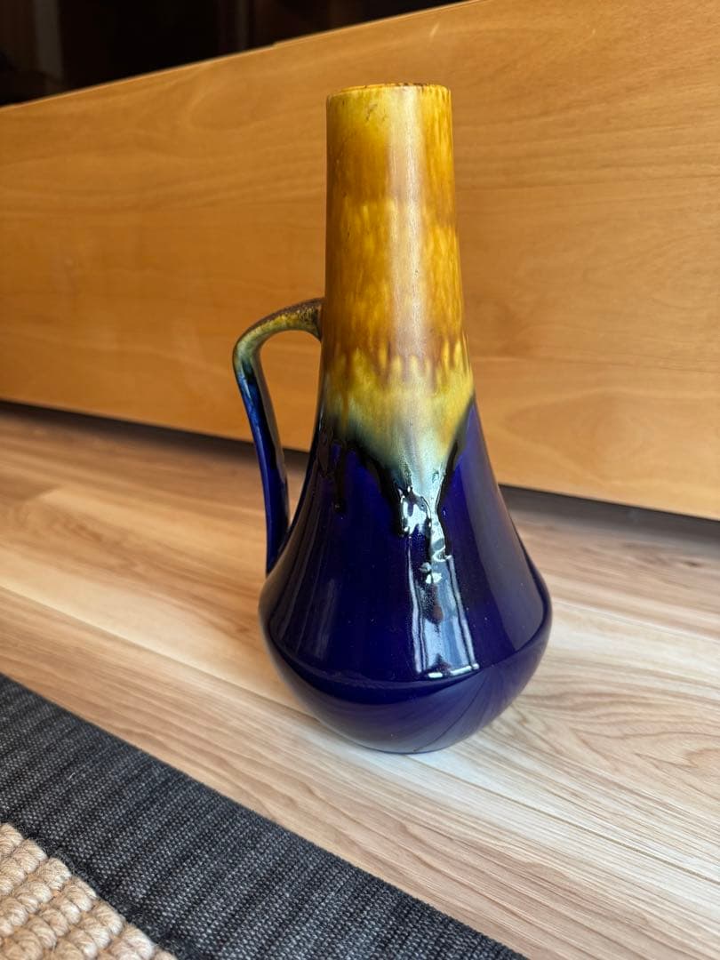 fat lava Bay Keramik 西ドイツ製ヴィンテージ花瓶ファットラバ