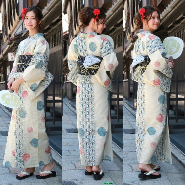上質浴衣3点セット未使用