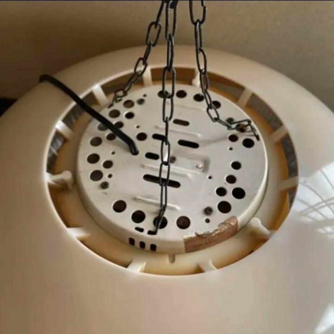 スペースエイジ　天井照明　昭和レトロ　シーリングライト　当時物