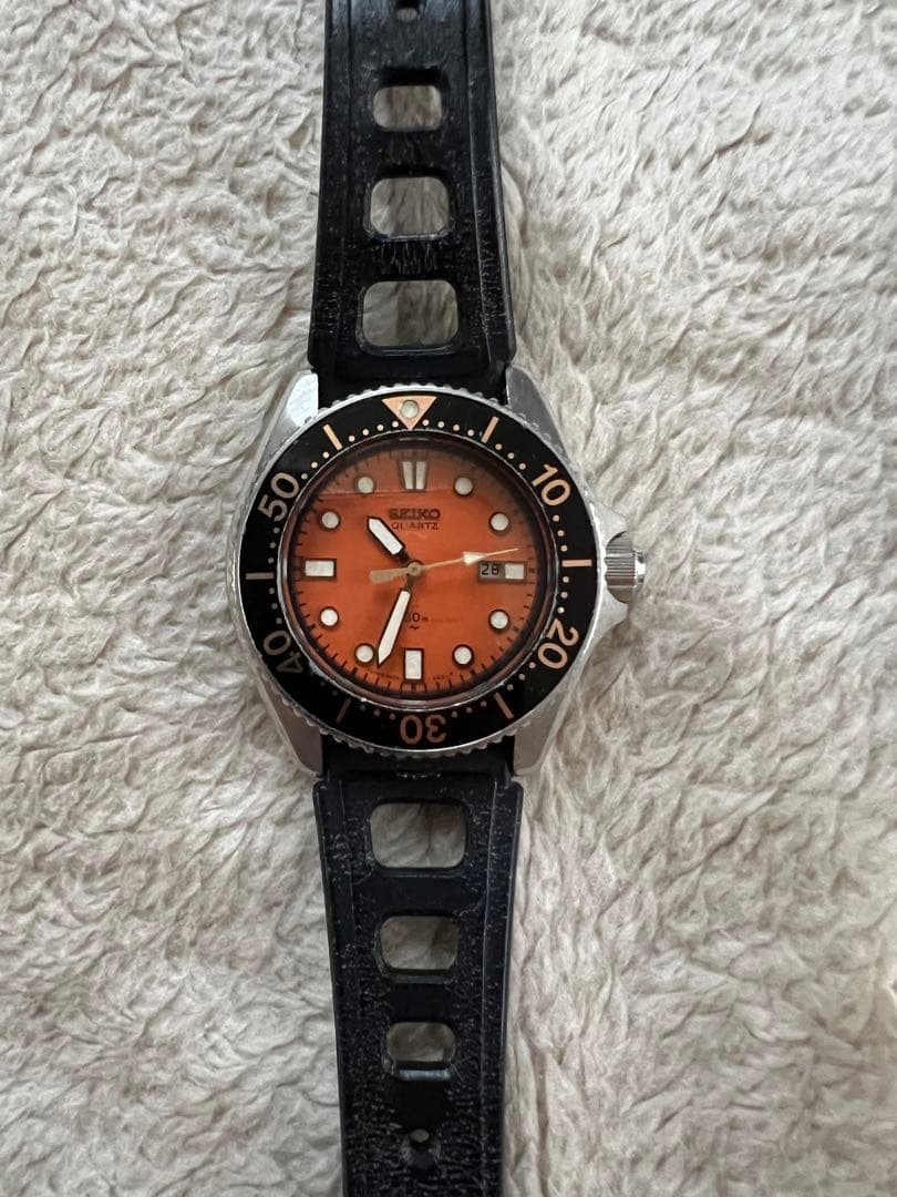 J*3様 SEIKO セイコー ダイバーズ　オレンジダイアル 時計