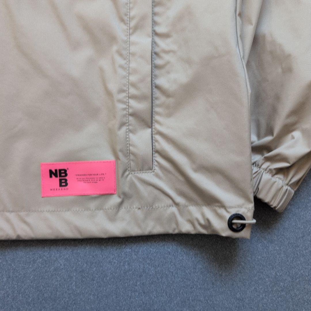 【未使用、販売終了】エヌビービーウィークエンド　ハーフジッププルオーバー　M