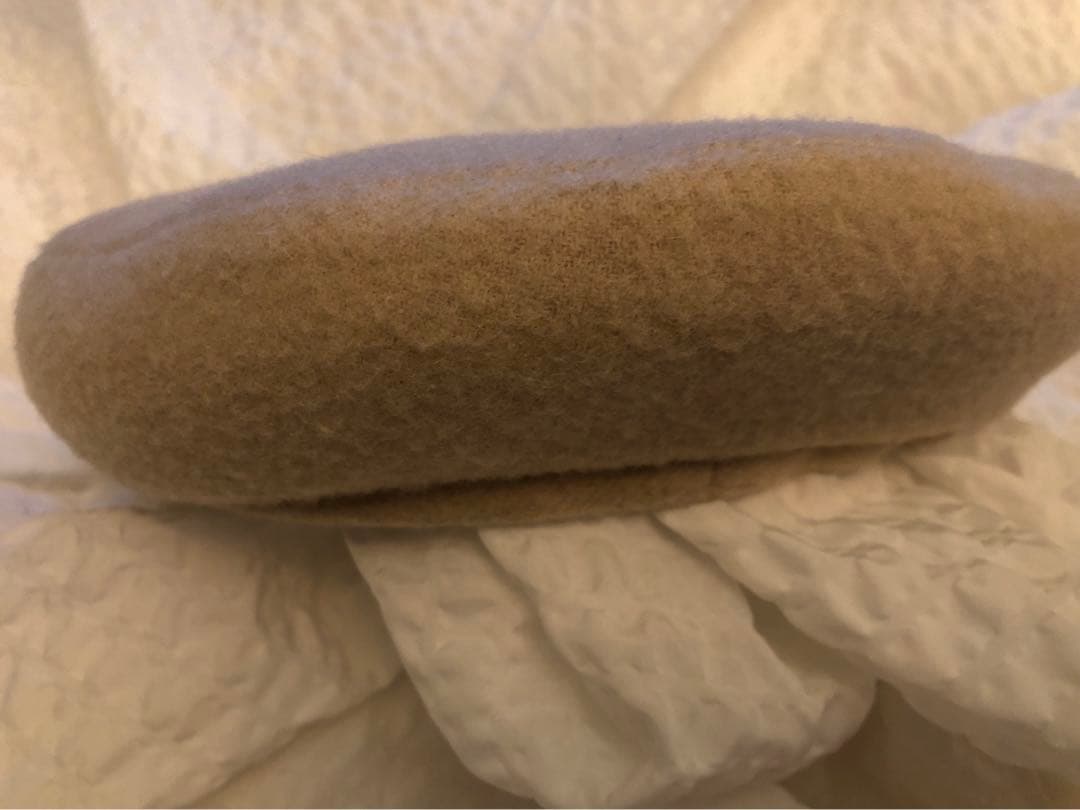 エルメス　ベレー帽　カシミア100% ベージュ