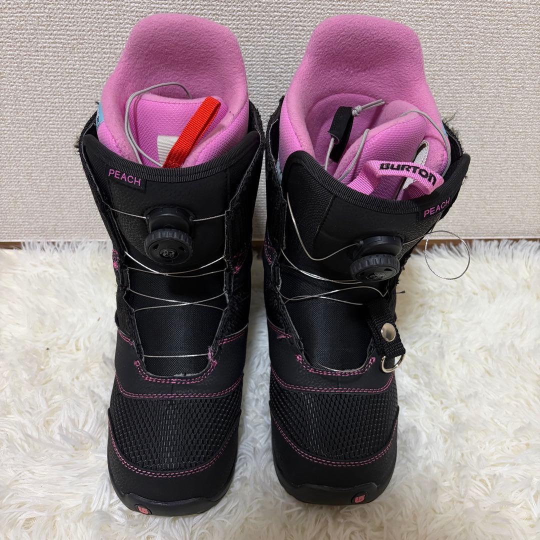 極美品 Burton PEACH BOA 25.0cm レディース　ブーツ