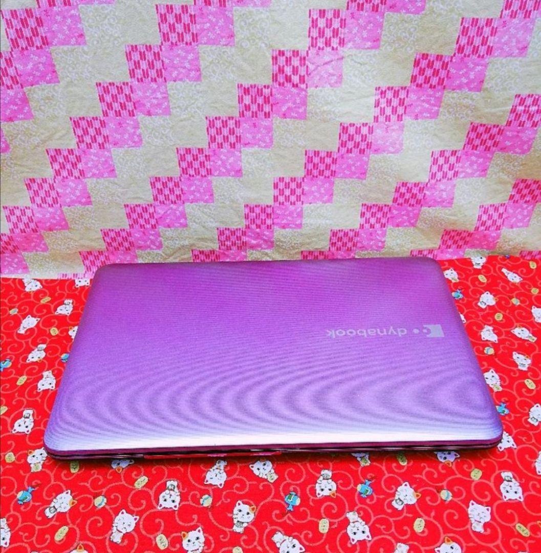 新型Win11搭載★美品！薄型！ピンク東芝！テレワーク可能！動画編集