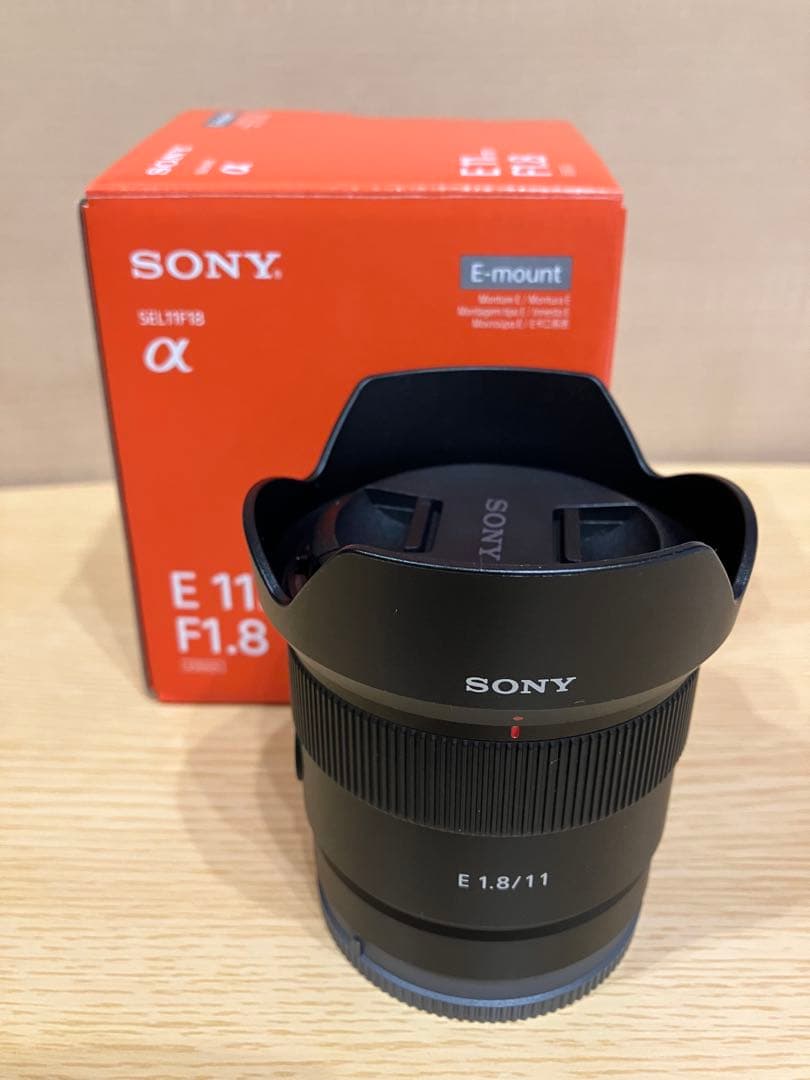 保証付き・Sony 11mm F1.8 レンズ SEL11F18 単焦点レンズ