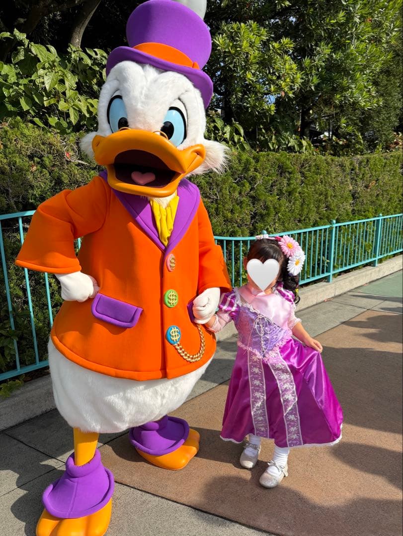 ビビディバビディブティック　ラプンツェルドレス 100cm