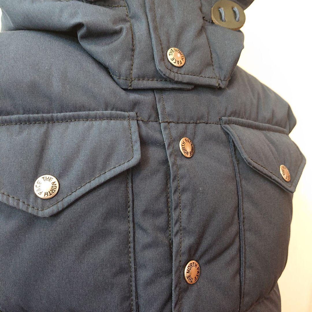 【スー】ノースフェイス ダウン ベスト パープルレーベル