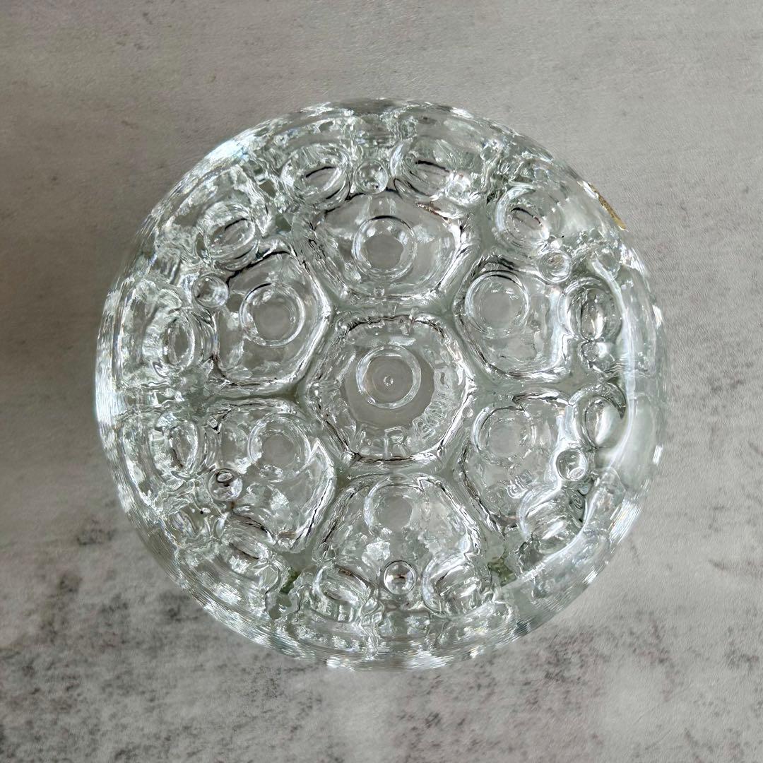 クリストフル＆VMC REIMS  花器　花瓶　フラワーベース　シルバー、ガラス