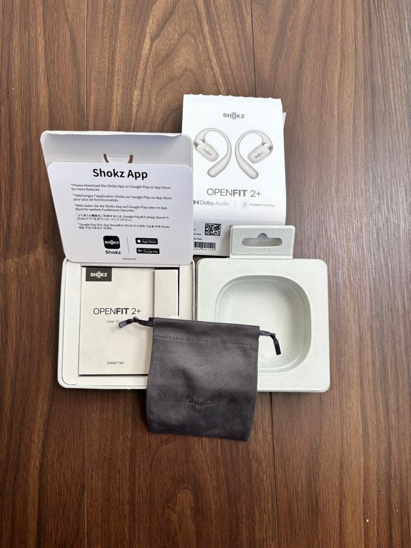 【美品・数回使用】SHOKZ OPENFIT 2+