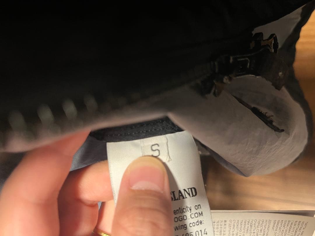 ストーンアイランド 3L MENBRANA ロング ジャケット ガーメントダイ