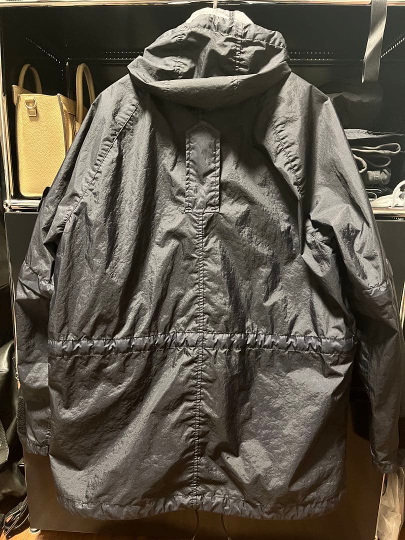 ストーンアイランド 3L MENBRANA ロング ジャケット ガーメントダイ