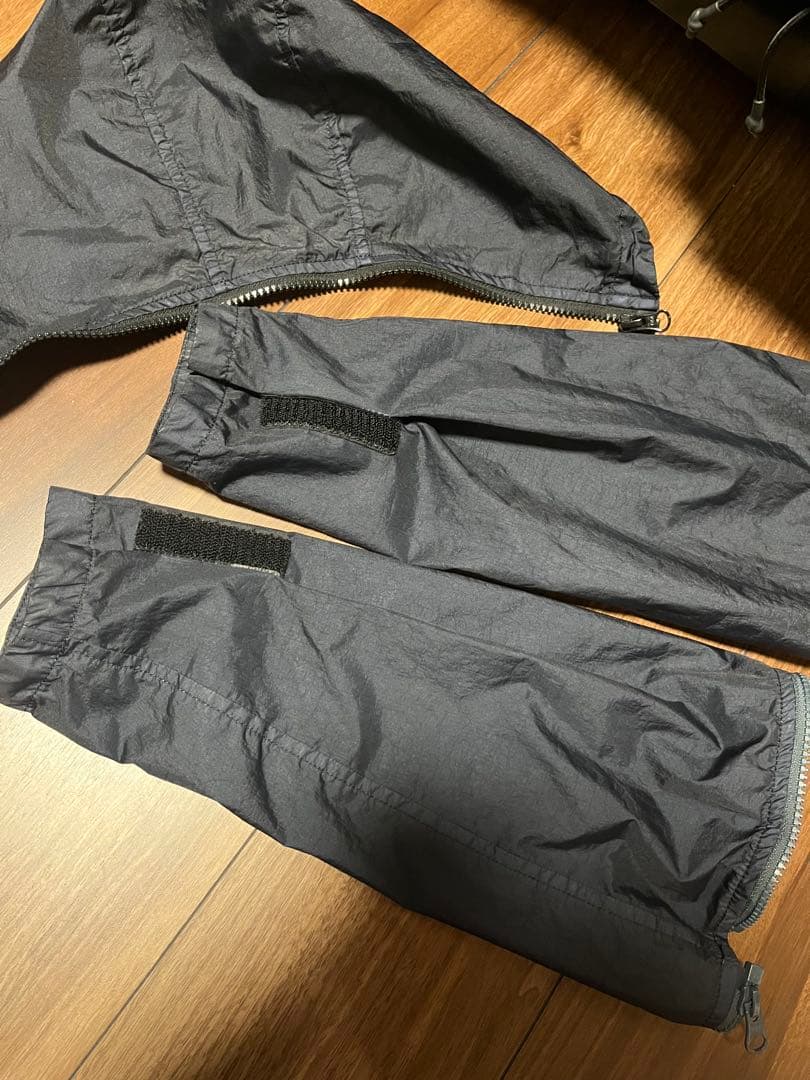 ストーンアイランド 3L MENBRANA ロング ジャケット ガーメントダイ