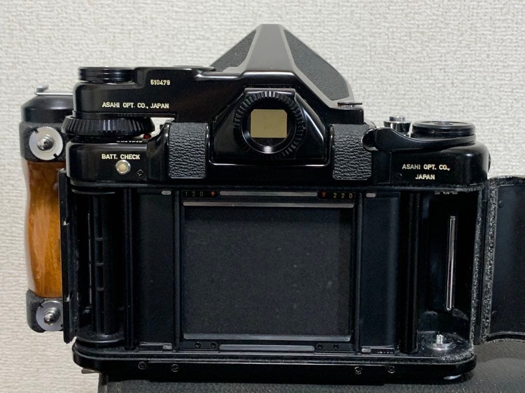 PENTAX 6x7 TAKUMAR 1:2.4 105 グリップ ケース付き