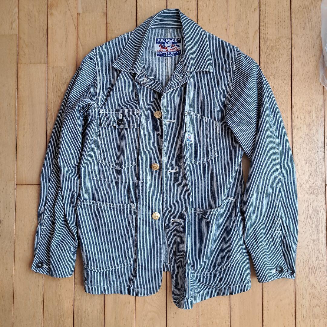 JOE McCOY ヒッコリー ストライプカバーオール