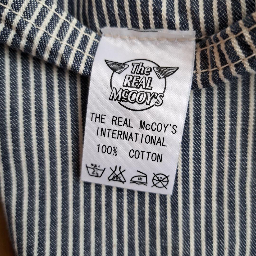JOE McCOY ヒッコリー ストライプカバーオール