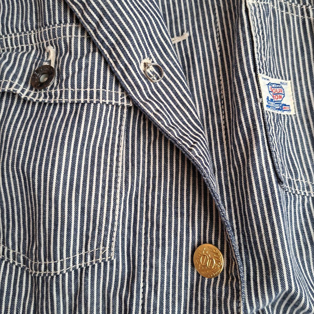 JOE McCOY ヒッコリー ストライプカバーオール