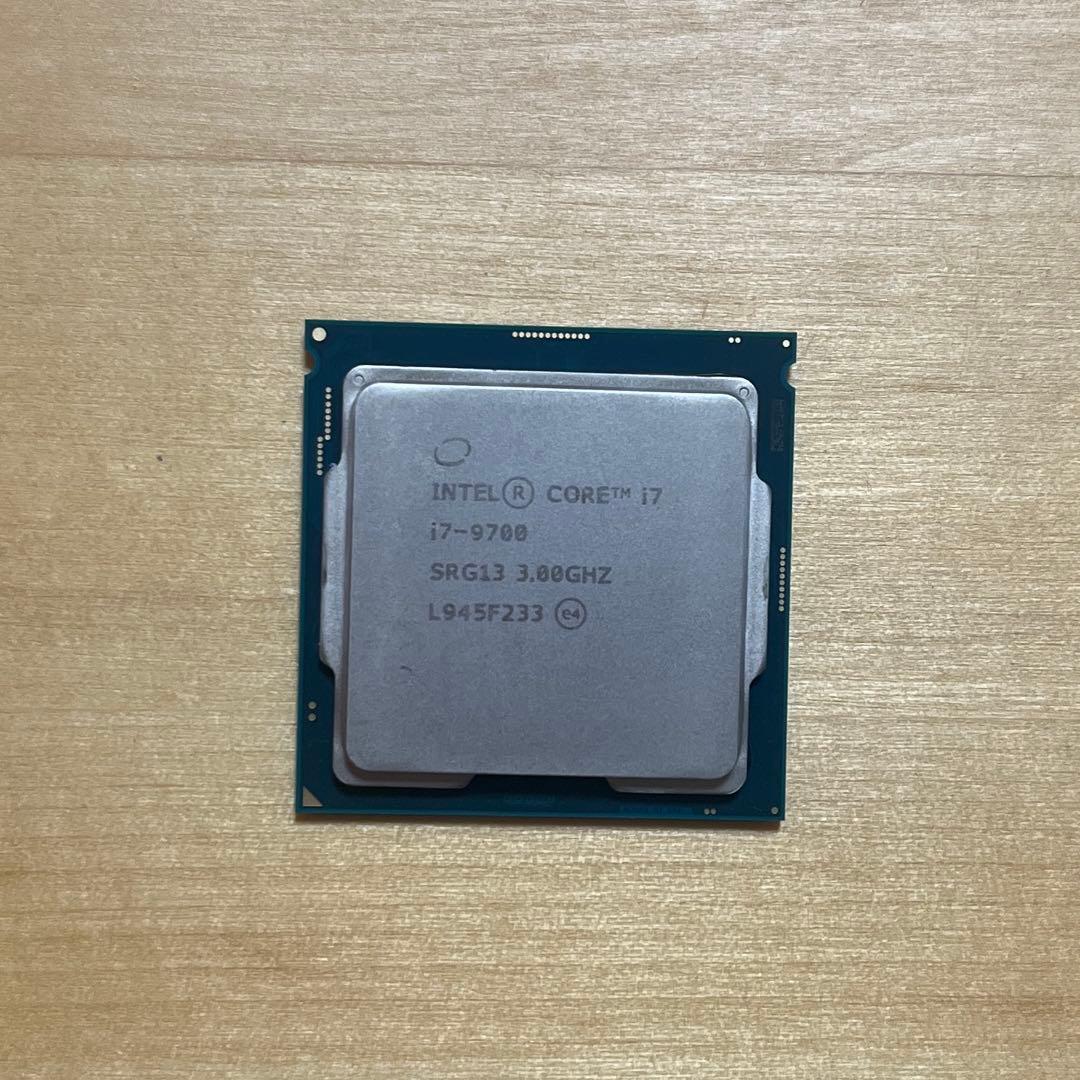 CPU CPU IntelCore i7-9700