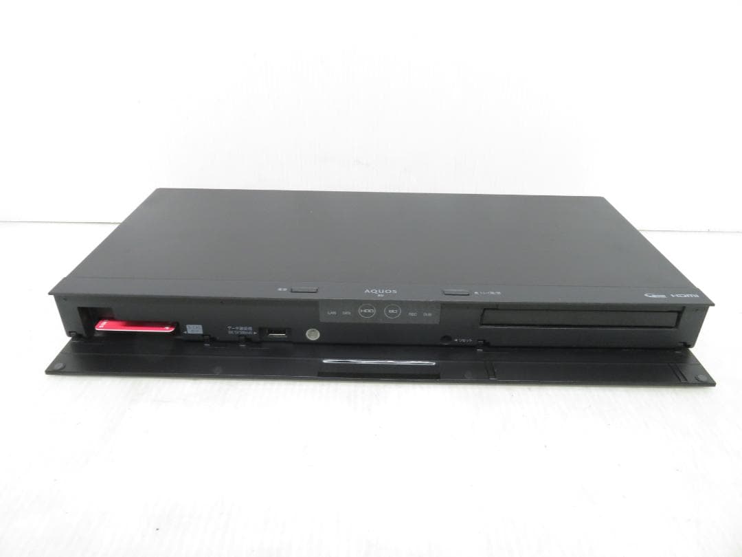 シャープ 2018年製 HDD/BDレコーダー 500GB 2番組同時録画