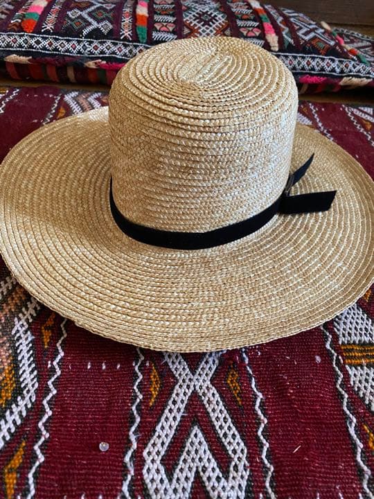 マキマロ　maquimalo 麦わら帽子 57センチ