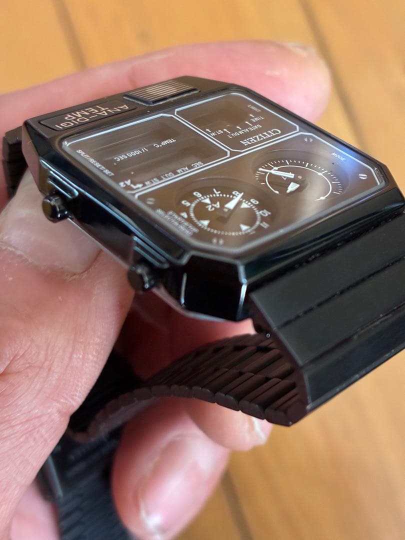 CITIZEN ANA-DIGI TEMP 腕時計 電池交換済み