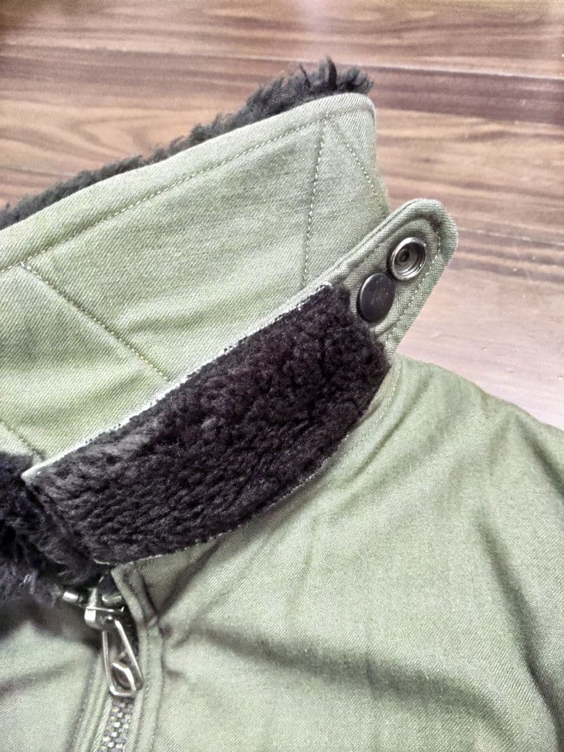 【おじ☆】　オリーブグリーン ミリタリージャケット